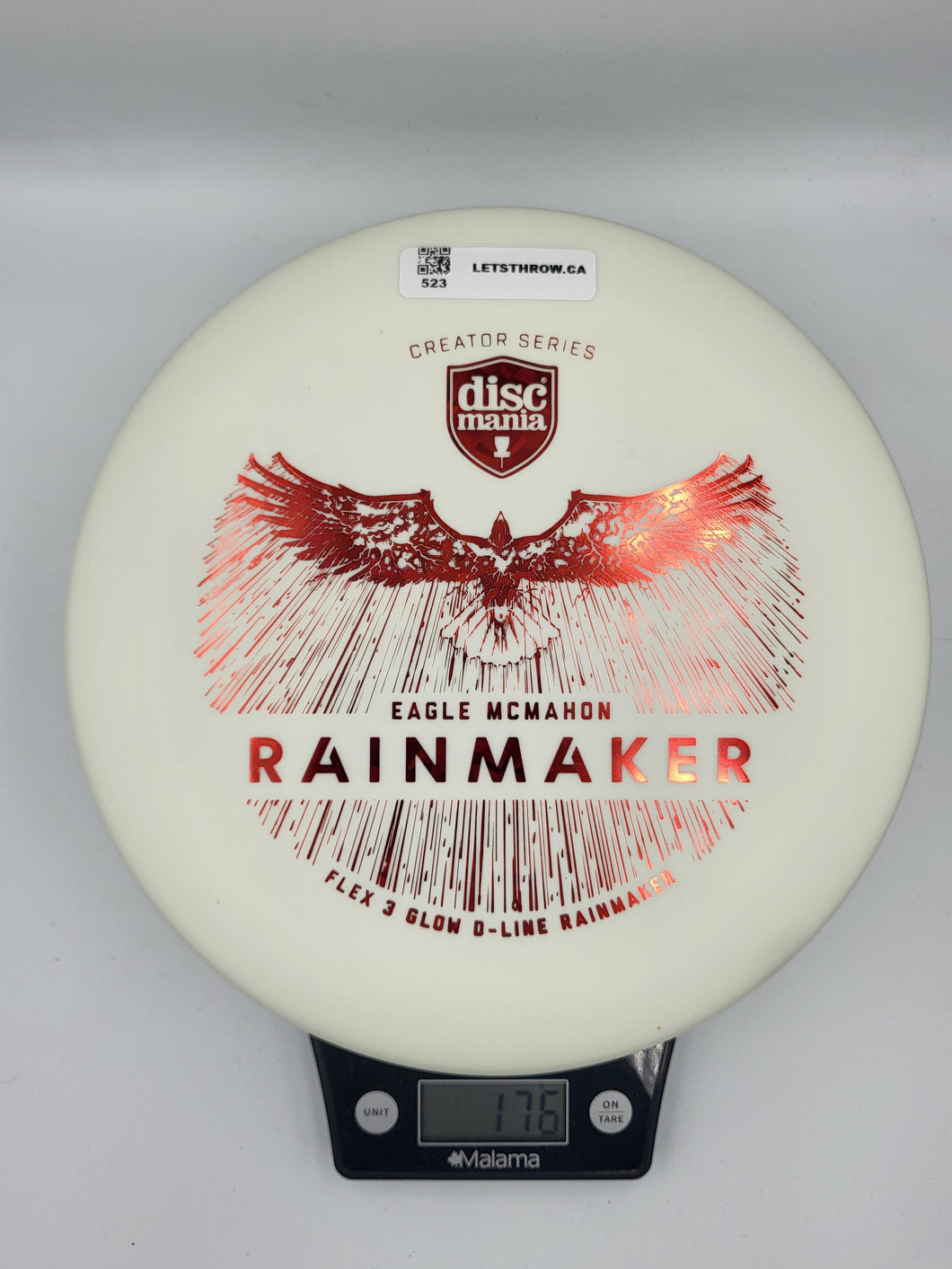 Glow D-Line Flex 3 Eagle McMahon Rainmaker
