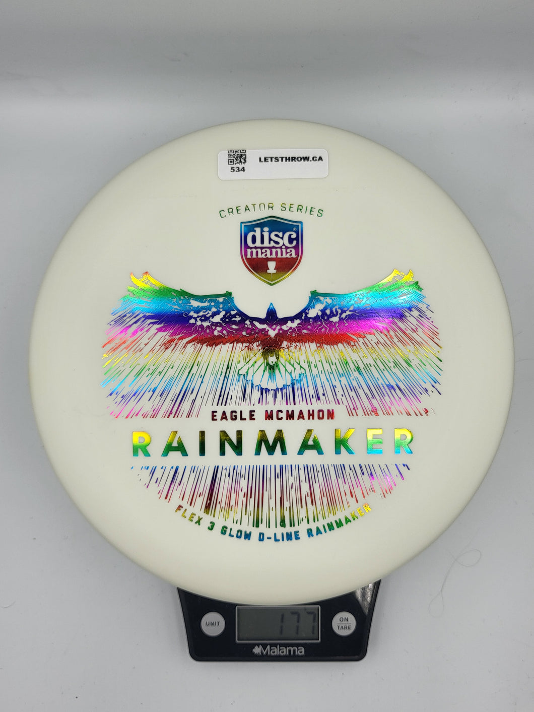 Glow D-Line Flex 3 Eagle McMahon Rainmaker